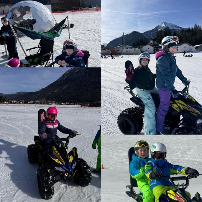 Aktivitäten im Schnee
